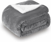 Fleece blanket, Fleece throw blanket, fluffy blanket, warm blanket, soft blanket, sofa fleece throw, sofa blankets , light grey blankets, double size